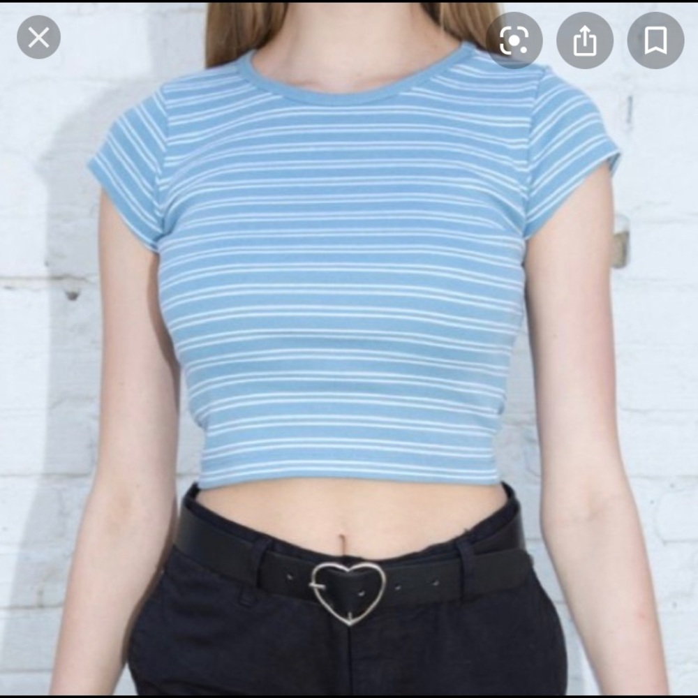brandy crop top